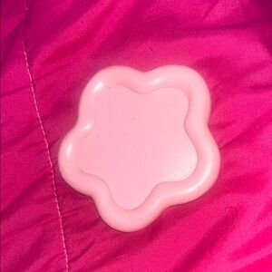 Pink Floral Jewelry Holder